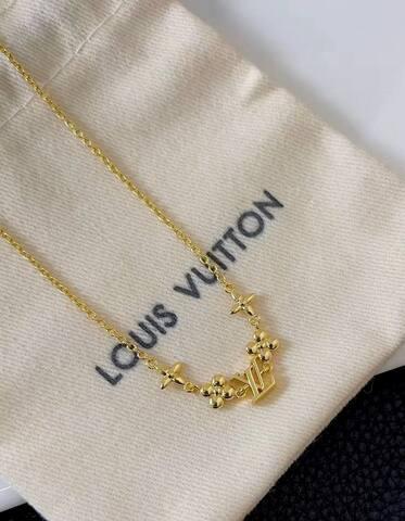 Колье LV с подвесками коллекция Louis