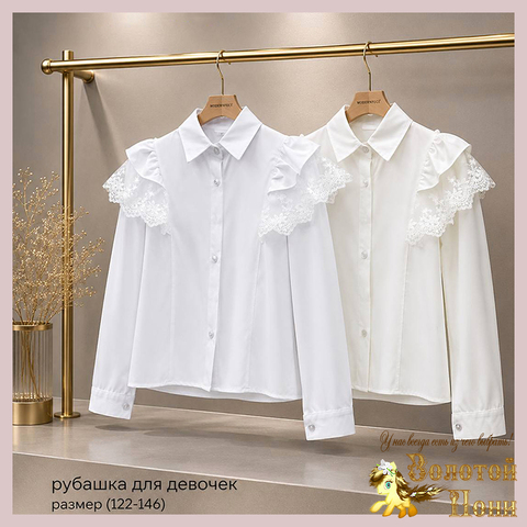 Блуза девочке (7-11) 260615-MD-1602