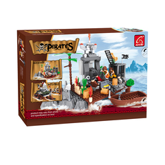 Игровой конструктор Ausini 27601 ПИРАТЫ (285 деталей в наборе)