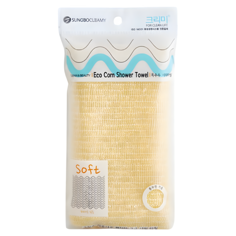 Sung bo Cleamy Clean&Beauty Мочалка для душа (25х100) Eco Corn Shower Towel