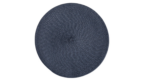 Салфетка подстановочная 38см Wo Home Garden синяя