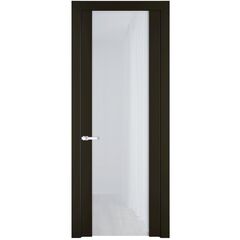 Межкомнатная дверь эмаль Profil Doors 1.13P перламутр бронза остеклённая