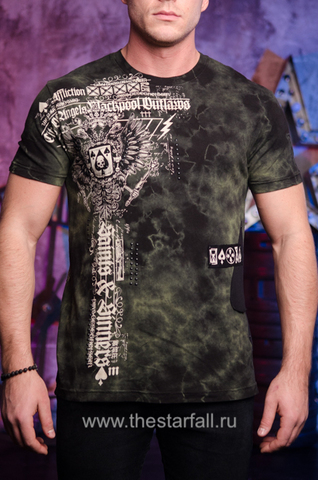 футболка Affliction BLACKPOOL ANGELS