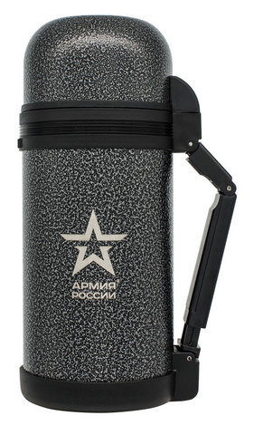 Термос для напитков/еды Thermos Армия России Армейский 1.2л. серый (645838)