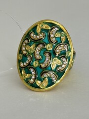 Навои (кольцо  из серебра)
