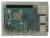 Корпус для Raspberry Pi 4 (LT-4A01 / пластик / прозрачный)