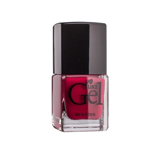 Like Gel Лак для ногтей с гелевым эффектом Like Gel №12малиновый