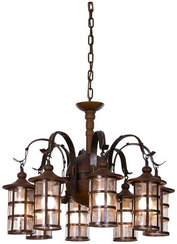 Люстра подвесная Velante Wooden 588-703-08