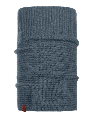 Картинка шарф-труба Buff Neckwarmer Knitted Biorn Grey - 1