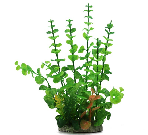 Искусственное аквариумное растение, 9х26 см