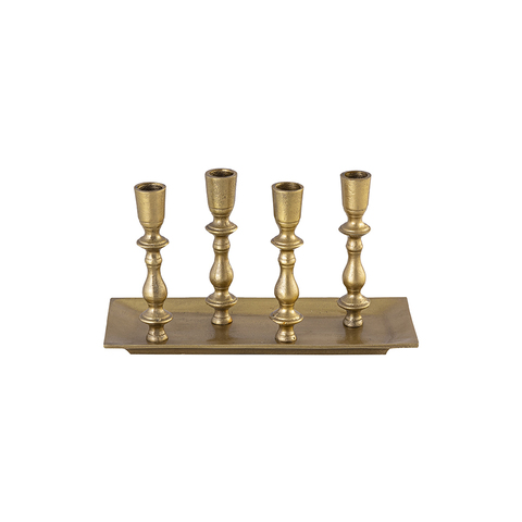 Подсвечник 30см Roomers Furniture золотой