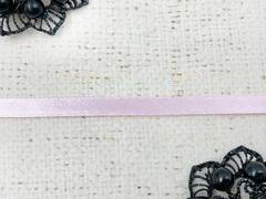 Лента атласная, ш. 0,5 см, светло-розовый