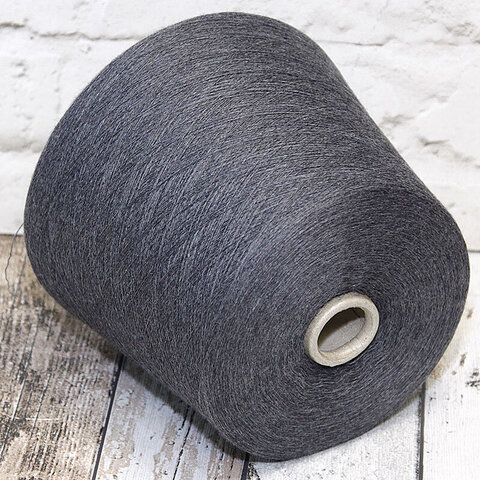 Меринос ZEGNA BARUFFA / CASHWOOL 2/48 серый меланж