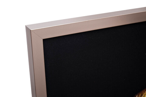 Картина на натуральном холсте в багете 120х80см Garda Decor Темная девушка