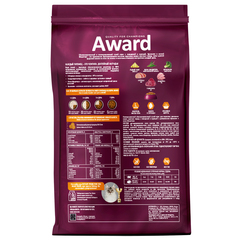 AWARD сухой корм для взрослых домашних кошек крупных пород (говядина, курица, брокколи, юкка) 1,5кг