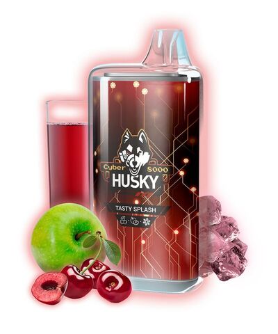 Husky Cyber - Tasty Splash 8000 затяжек