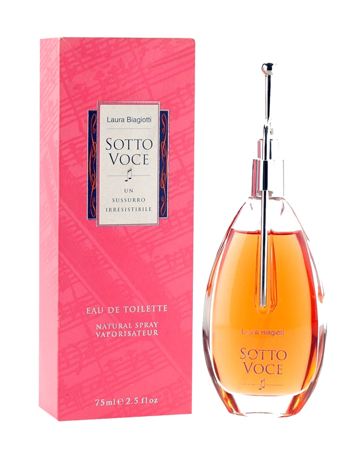 レア❤️Laura Biagiotti SOTTO VOCE EDT 75 ML Sotto Voce Laura