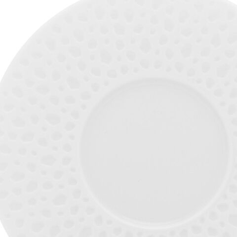 Фарфоровое блюдце для чайной чашки 15,8 см, белый, артикул 233929, серия Сollection`L  Perles De Rosée