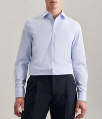 Сорочка Seidensticker Slim Fit 01.693640-11 в полоску голубая