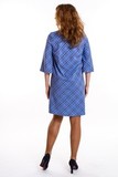 Платье для беременных 09403 синий