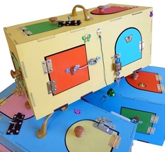 KIMTOYS Бизиборд куб 