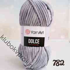 YARNART DOLCE 782, Светлый серый