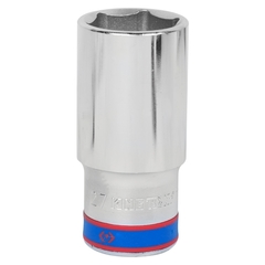 KING TONY (423527M) Головка торцевая глубокая шестигранная 1/2", 27 мм