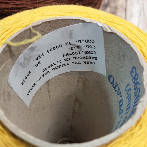 Меринос CASA DEL FILATO / BABYWOOL 1/15 желтый