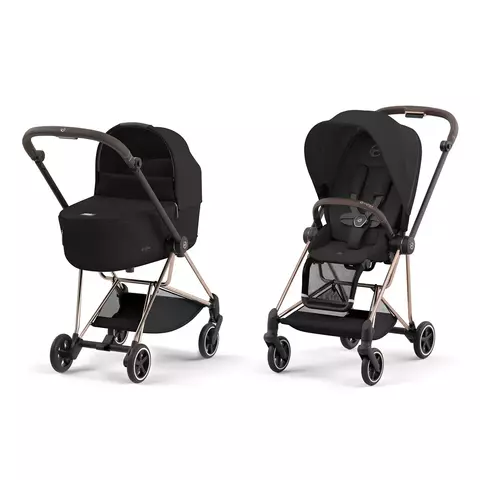 Детская коляска Cybex Mios 2 в 1 Sepia Black Rosegold