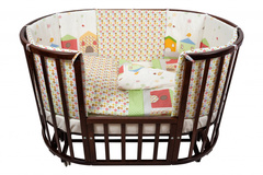 Комплект для кроватки Nuovita "Case", 6 предметов. (verde/зеленый)