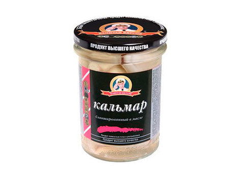 Кальмар "Капитан вкусов" без кожицы, 220г