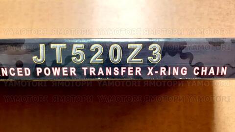 Мотоцепь JT 520 Z3 JTC520Z3-120RL мото цепь с сальниками X-Ring
