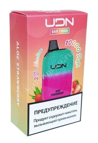 UDN Bar Алоэ Клубника 10000 затяжек