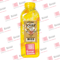 Тонер БУЛАТ s-Line SP C352E, SP C360HE для Ricoh SP C352, SP C360 (Жёлтый, банка 160 г), химический