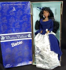 Кукла Барби коллекционная Barbie Winter Velvet эксклюзив 1995