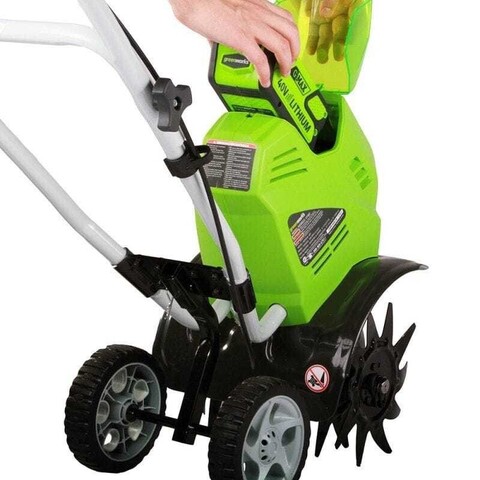 Культиватор Greenworks G40TL, 40v, без АКБ и ЗУ (аккумуляторный)