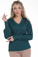 Блуза Милано (изумруд) Diolche