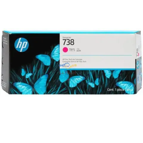 Картридж HP 738 (676M7A) струйный пурпурный (300 мл) для HP DesignJet T850, T950, T850 MFP, T950 MFP