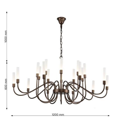 Подвесная светодиодная люстра Favourite Tentacoli 3014-20P