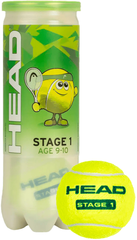 Мячи теннисные Head Stage 1 Green (3 мяча в банке)