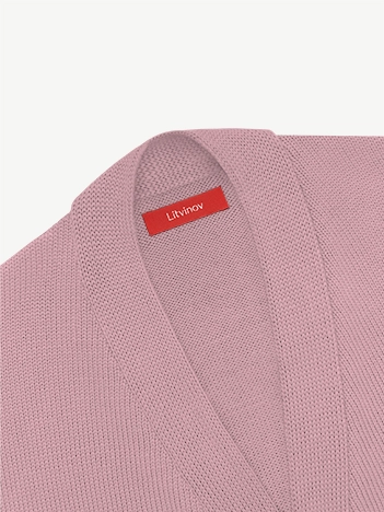 Кардиган с пуговицами из мягкой шерсти