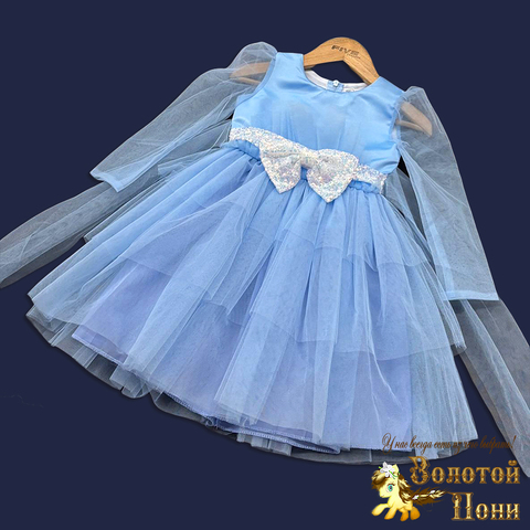 Платье нарядное д (3-6) 251112-R6070