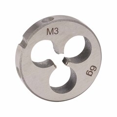 Плашка М 3,0х0,5 DINEN22568 CrV 6g 20х5мм H-Tools 210030HT