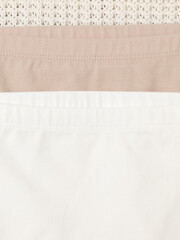 набор трусы/ уп  для девочки  К 1968-2уп/нюдовый беж,сахар