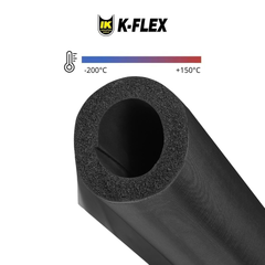 Высокотемпературная изоляция для труб из вспененного каучука K-FLEX SOLAR HT с покрытием IC CLAD BK