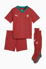 Футбольная форма Puma Portugal 2026 Home Little Kids - красный