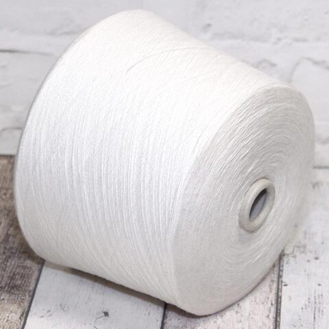 Смесовка с ангорой и мериносом NEW MILL VISOFT 2000 белый молочный