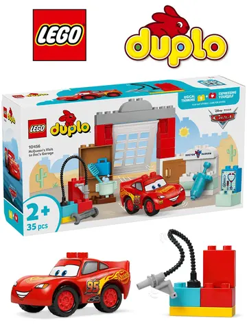 Конструктор DUPLO Тачки 10456 Маккуин в гараже Дока