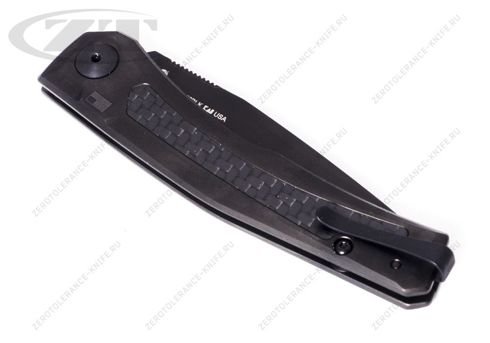 Нож Zero Tolerance 0556BLK automatic - фотография 