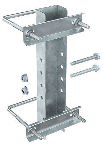 Крепление к опорам огражд. 80-100мм для 1-консоли IEK